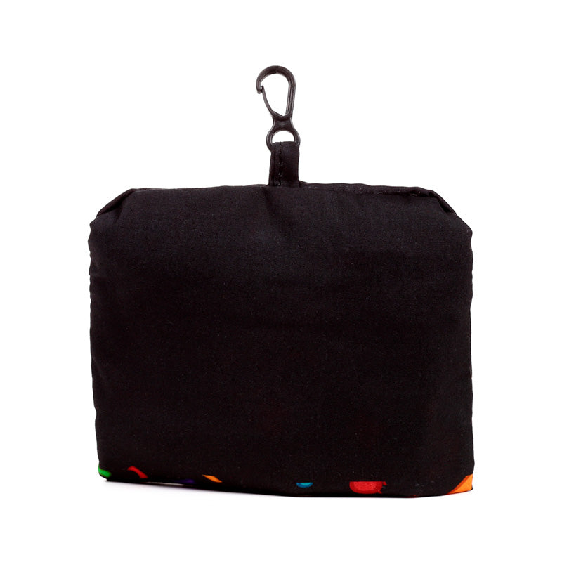 Day of the Dead design foldable bag for errands