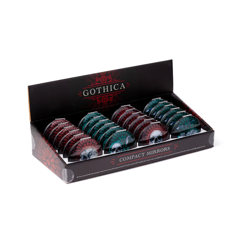 Gothica Compact Mirror as a decorative piece
