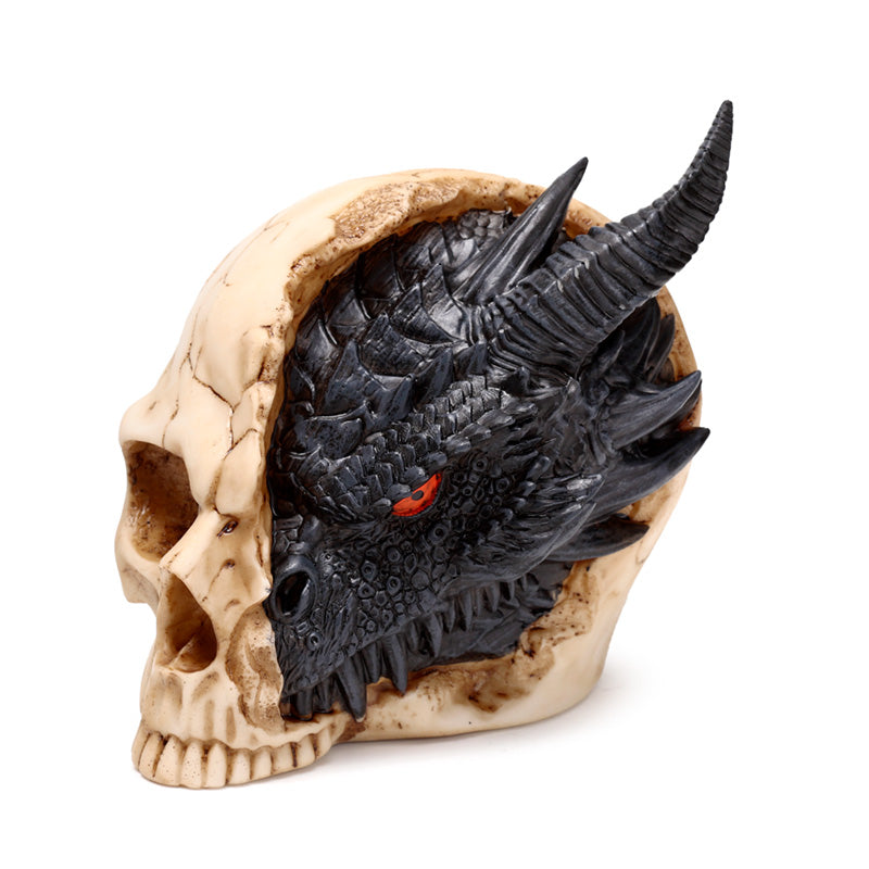 Decorative black dragon ornament for home decor
