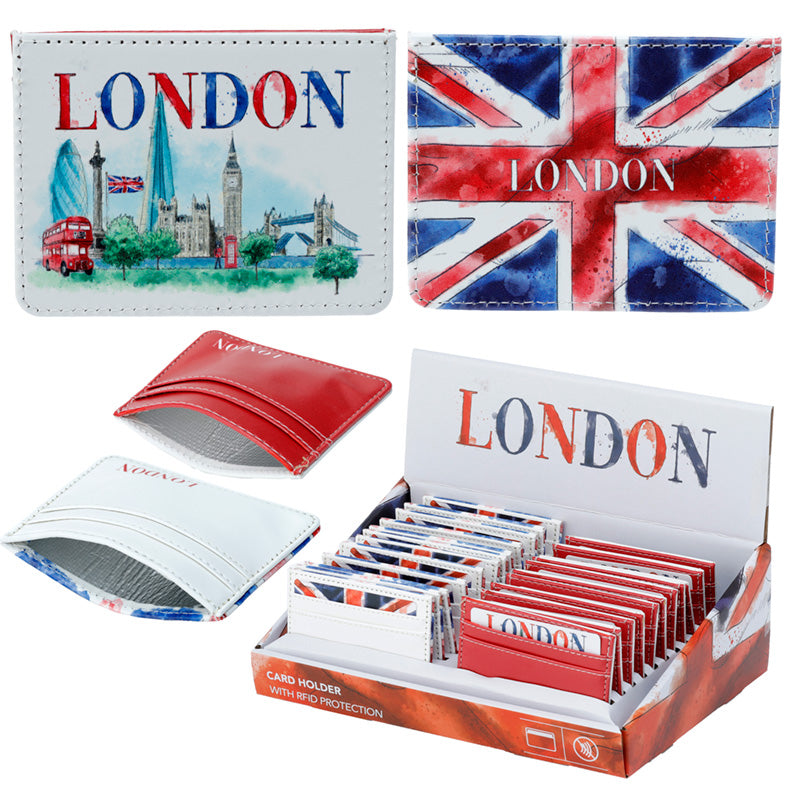 Stylish London Card Holder for practical use