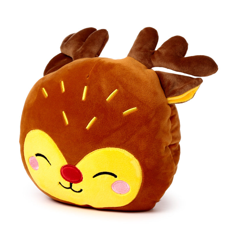 Christmas Rudolph themed Blankeazzz Plush Toy and Blanket