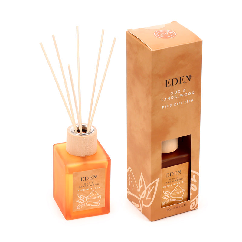 Reed Diffuser with Wooden Lid