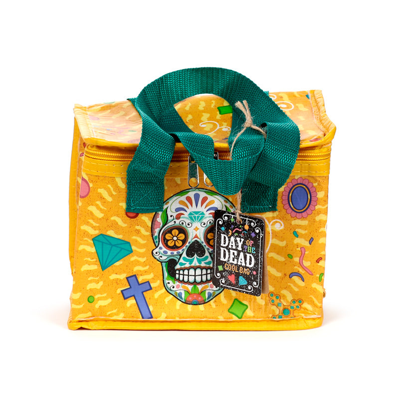 Day of the Dead RPET Cool Bag with festive design