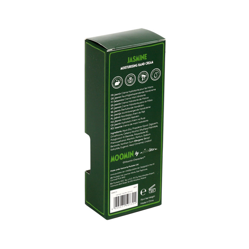 Moomin hand cream with seasonal decorations