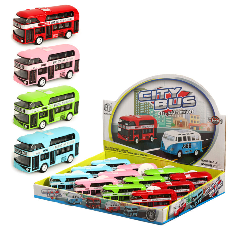 Fun Kids Pull Back Bus - exciting toy for kids