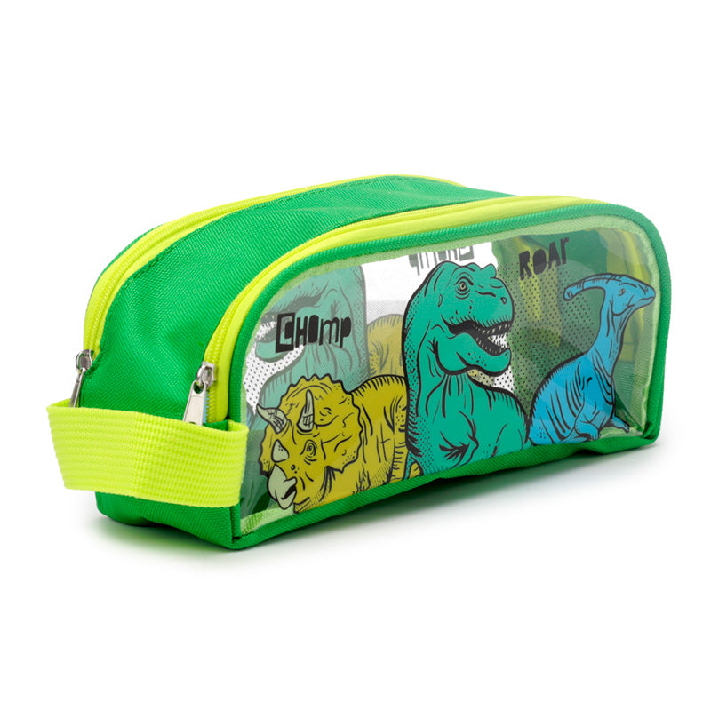 Collectible Dinosauria Clear Pencil Case for gifting