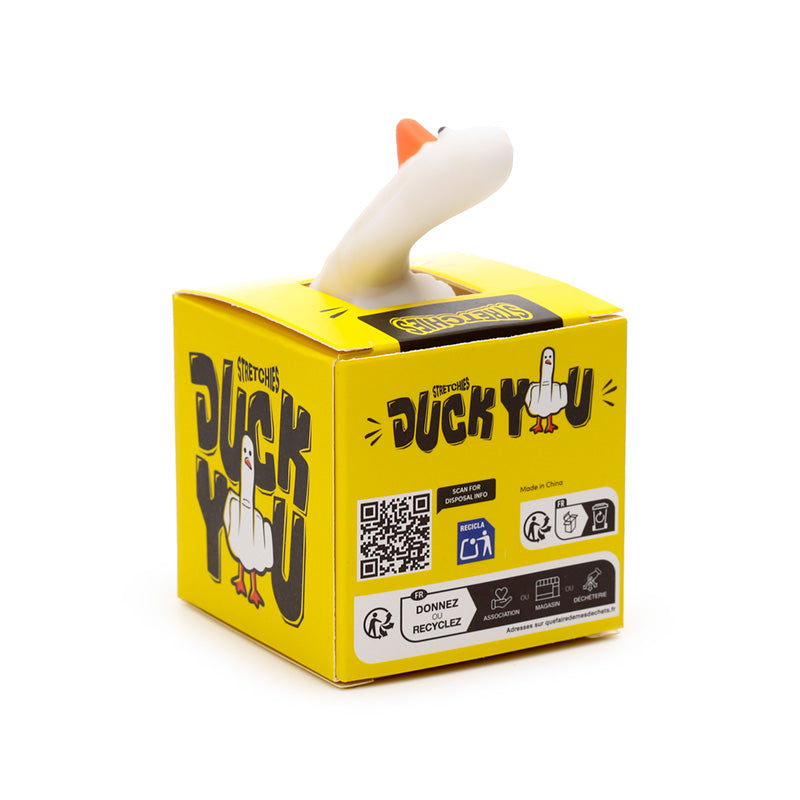 Duck You Fidget Toy as a unique giftable collectible