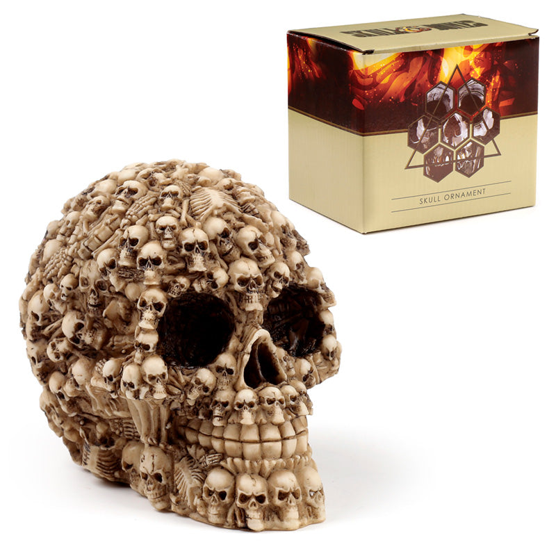 Fantasy Multiple Skulls Ornament as a unique gift idea