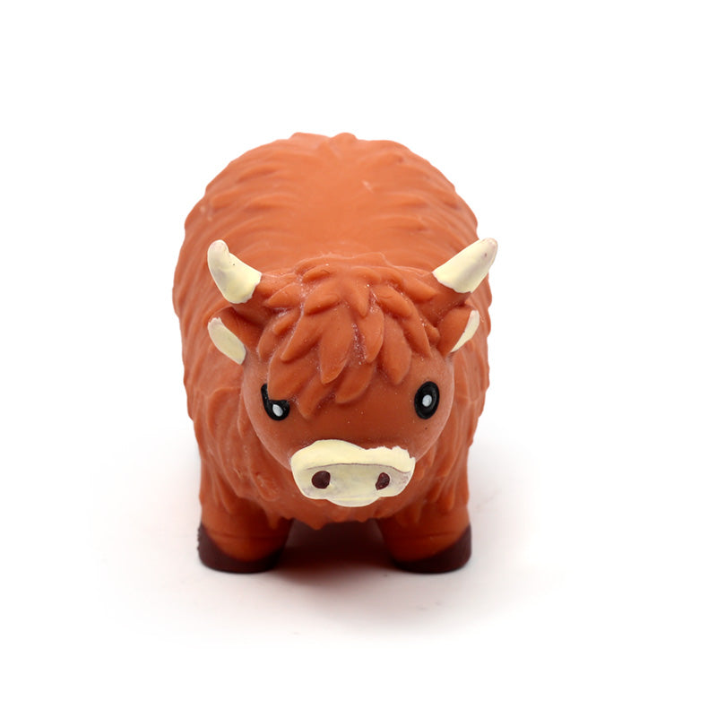 Highland Coo Stretchy Fidget Toy in assorted designs