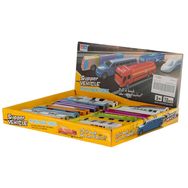 Fun Kids Pull Back Train Toy - vibrant and engaging