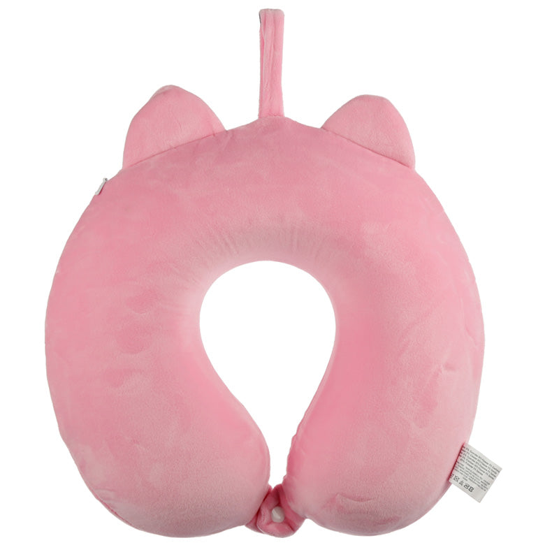 Comfortable Pig-Shaped Memory Foam Travel Pillow