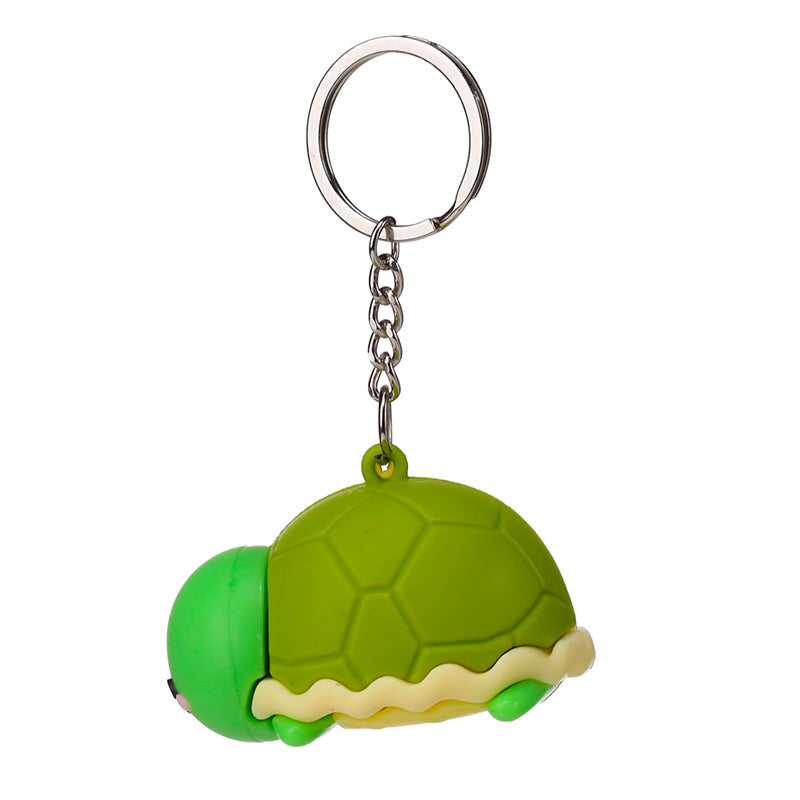 Adoramals Atlas the Turtle 3D PVC Keyring with keyring attachment