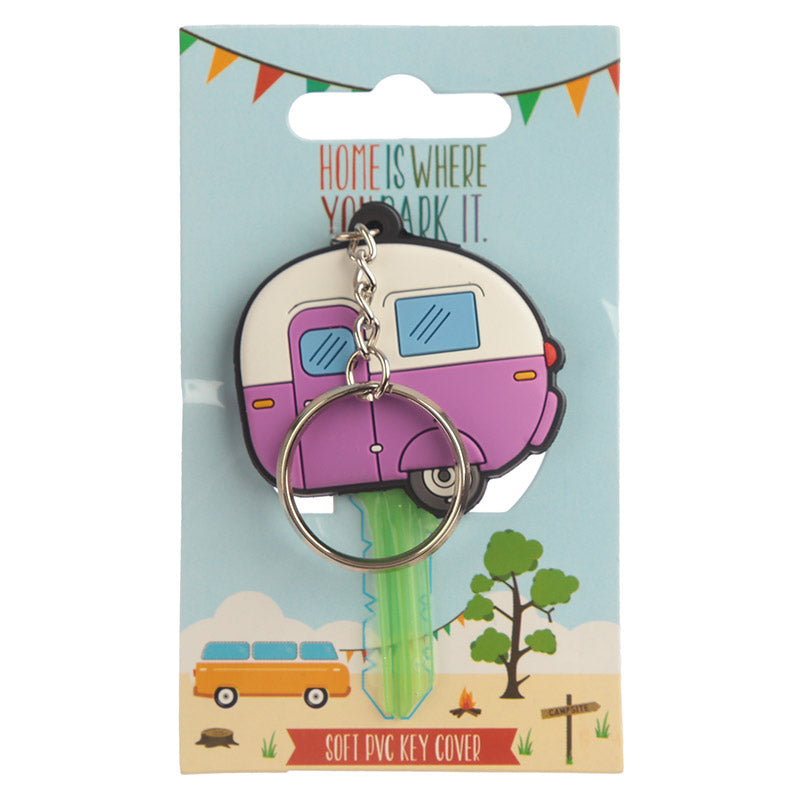Charming Caravan Key Cover for home decor