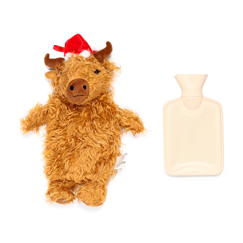 Charming decorative hot water bottle for seasonal decor