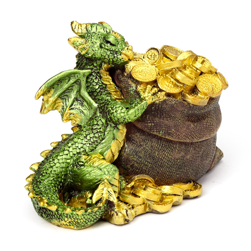 Elements Dragon Ornament - Treasure Dragon details