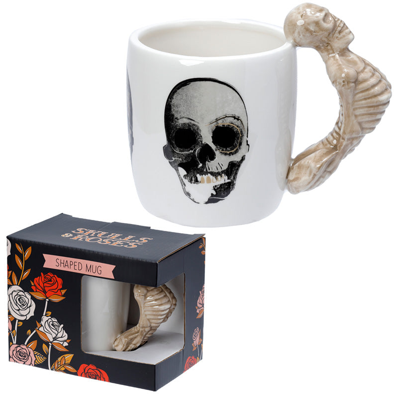 Quirky skeleton mug perfect for gifting