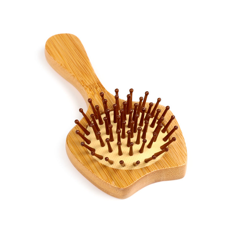 Charming Bamboo Hair Brush with decorative appeal