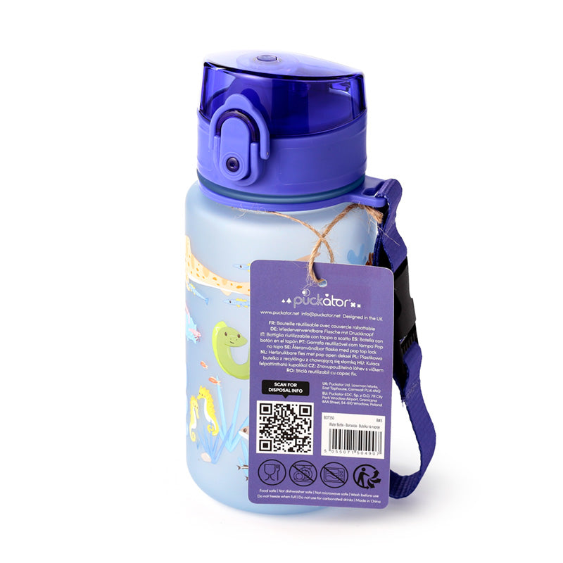 Mariniverse children's water bottle for playdates