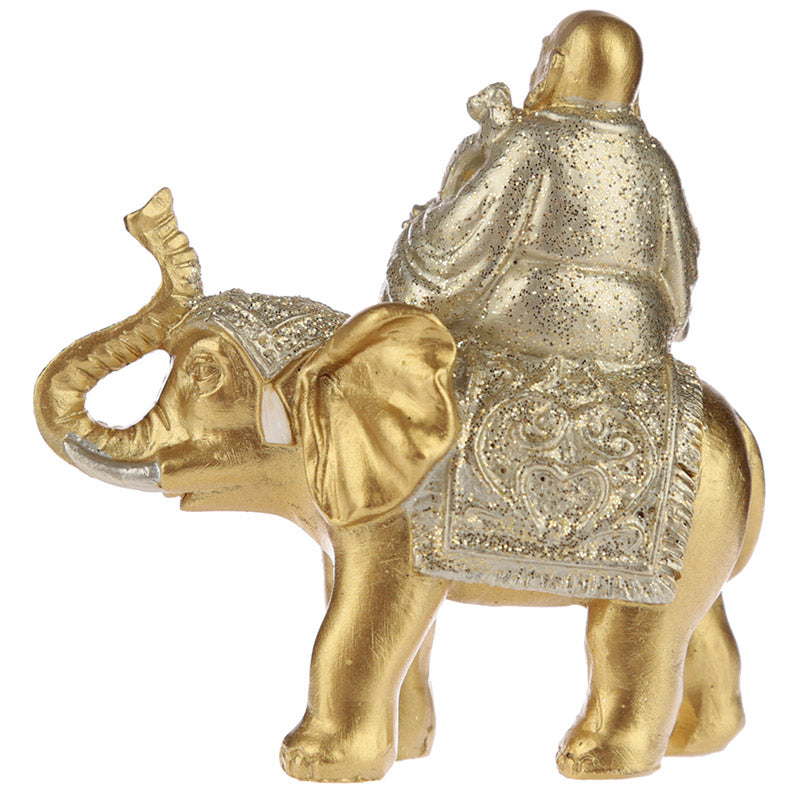 Charming collectible Buddha and Elephant set