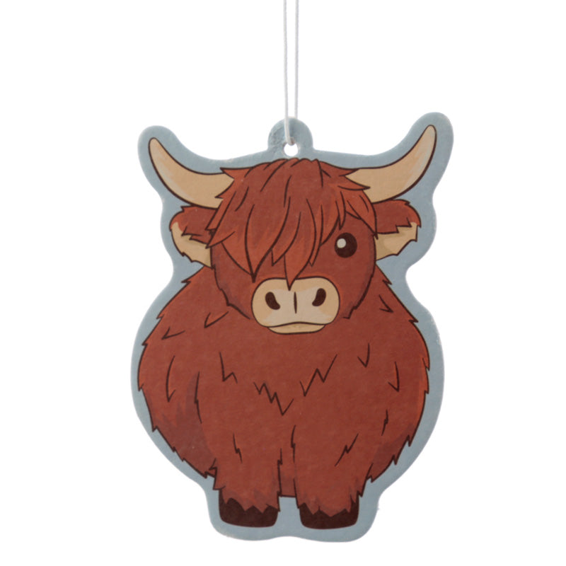 Decorative Highland Coo Air Freshener