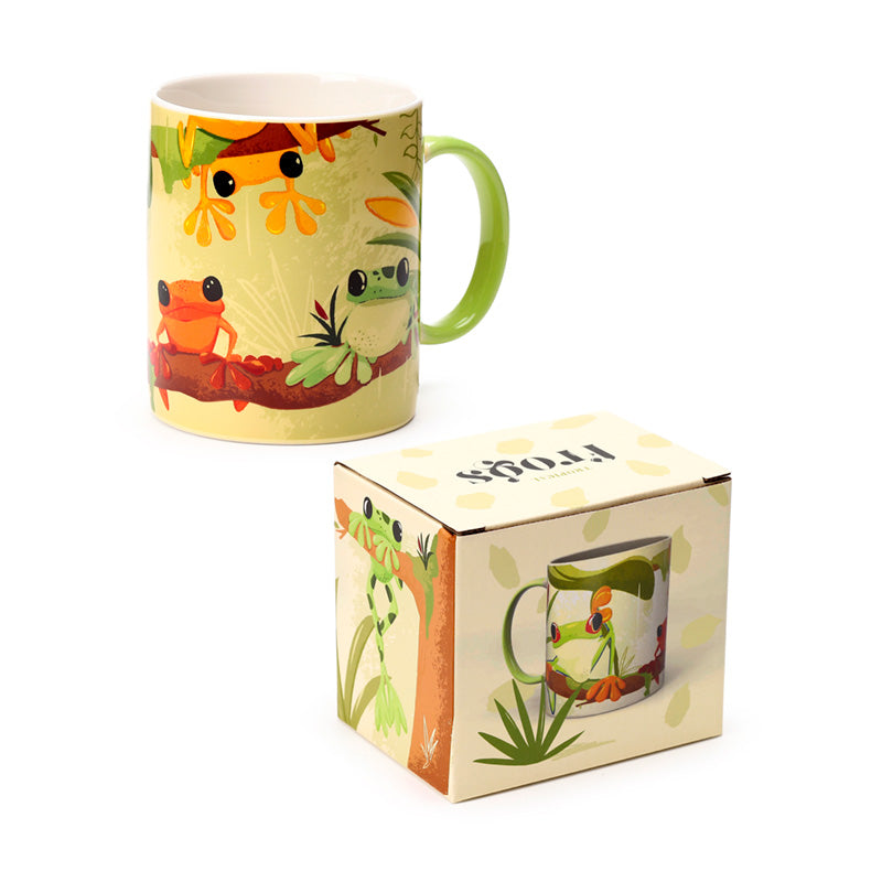 Tropical Frogs Mug - Perfect for Tea and Coffee