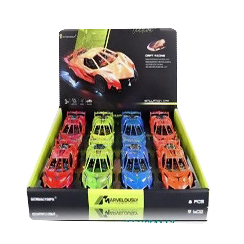 Vibrant Kids Friction Action Toy - Drift Car for imaginative play