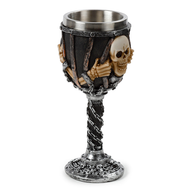 Gothic decorative goblet with intricate design