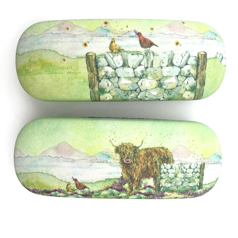 Jan Pashley Highland Coo Glasses and Sunglasses Holder
