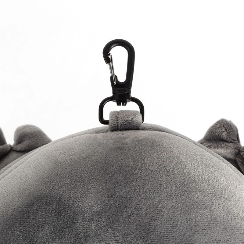 Travel pillow and eye mask for relaxation