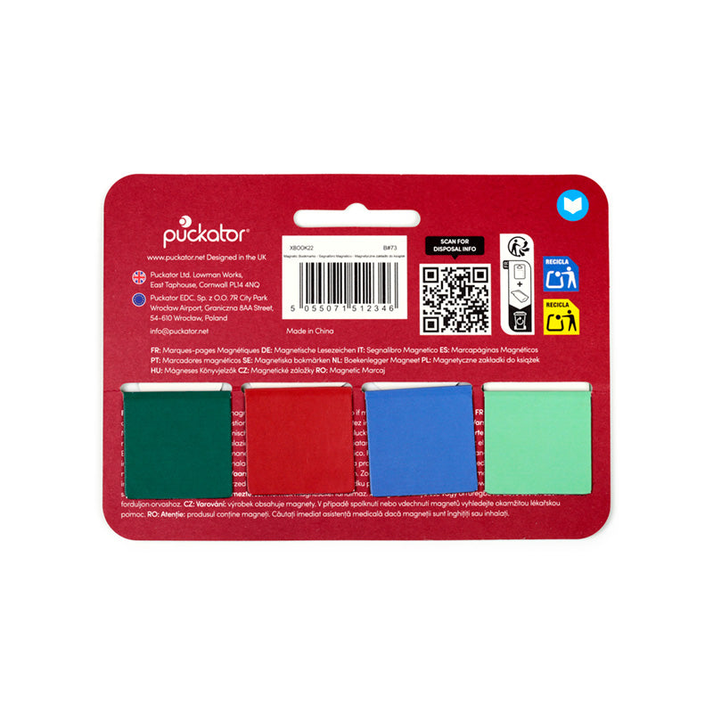 Magnetic bookmarks for holiday cheer