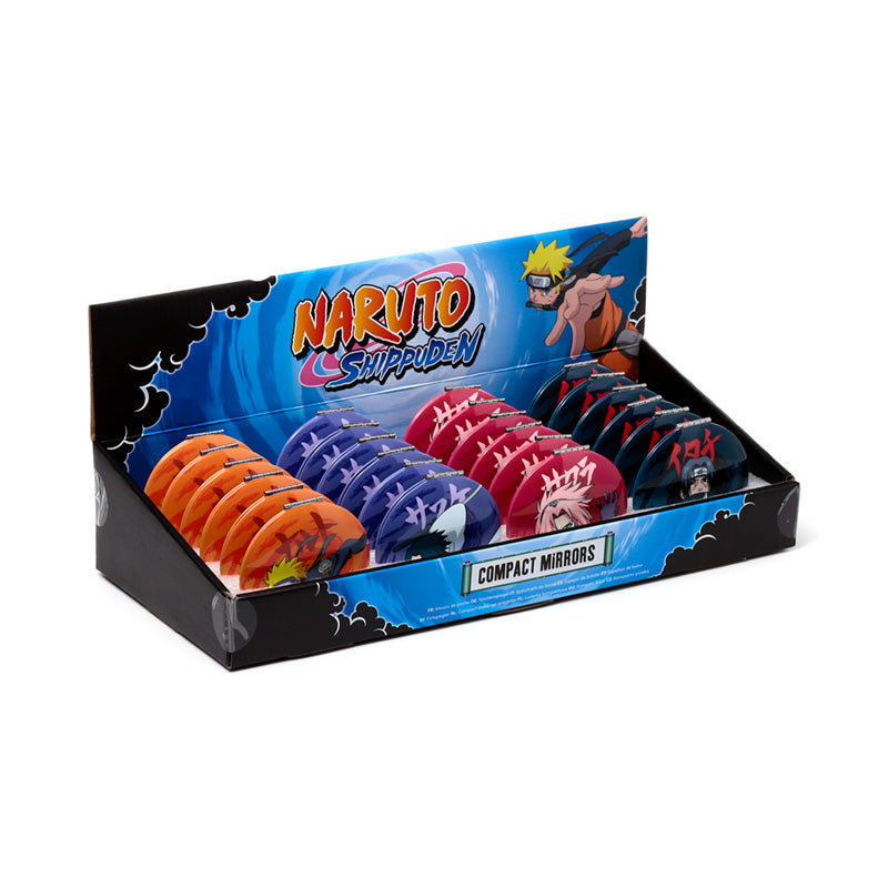 Compact Mirror featuring Naruto, perfect for anime lovers