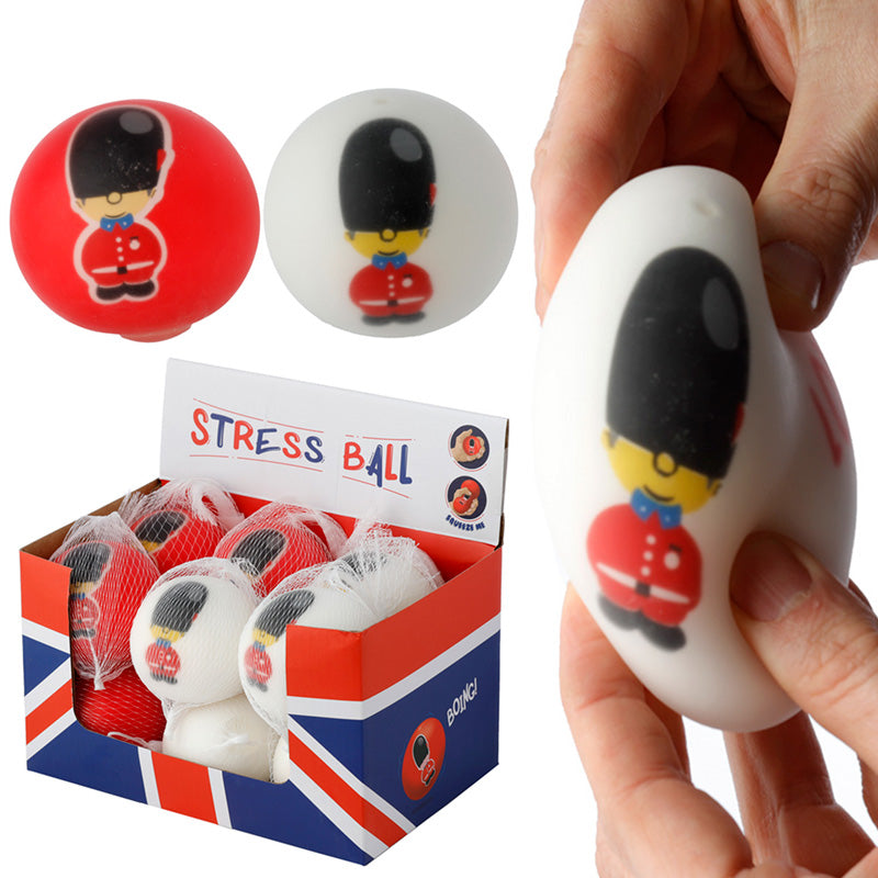 Fun Kids London Guardsman Stress Ball with other toys