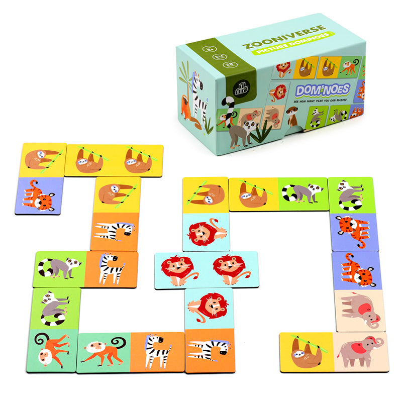 Kids Dominoes Set - Zooniverse - Fun for all ages