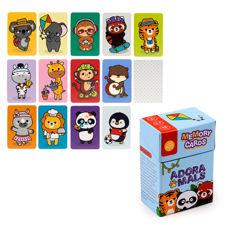 Fun memory game for children - Adoramals Wild