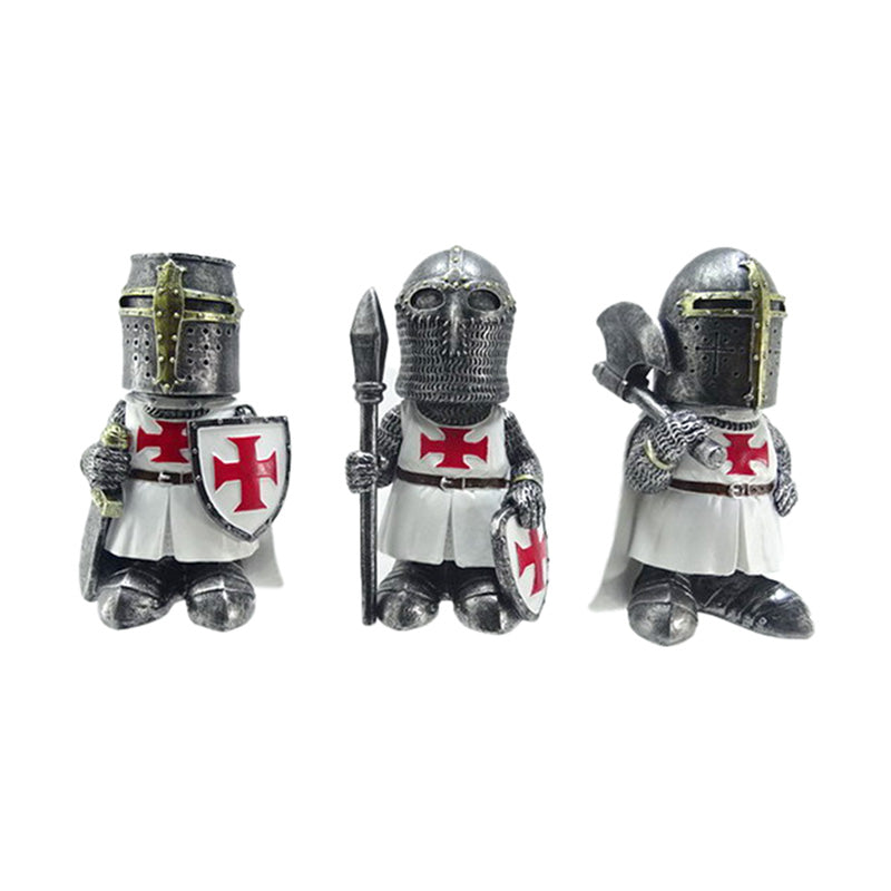 Fantasy Knight Ornament - Cute Crusader Knight
