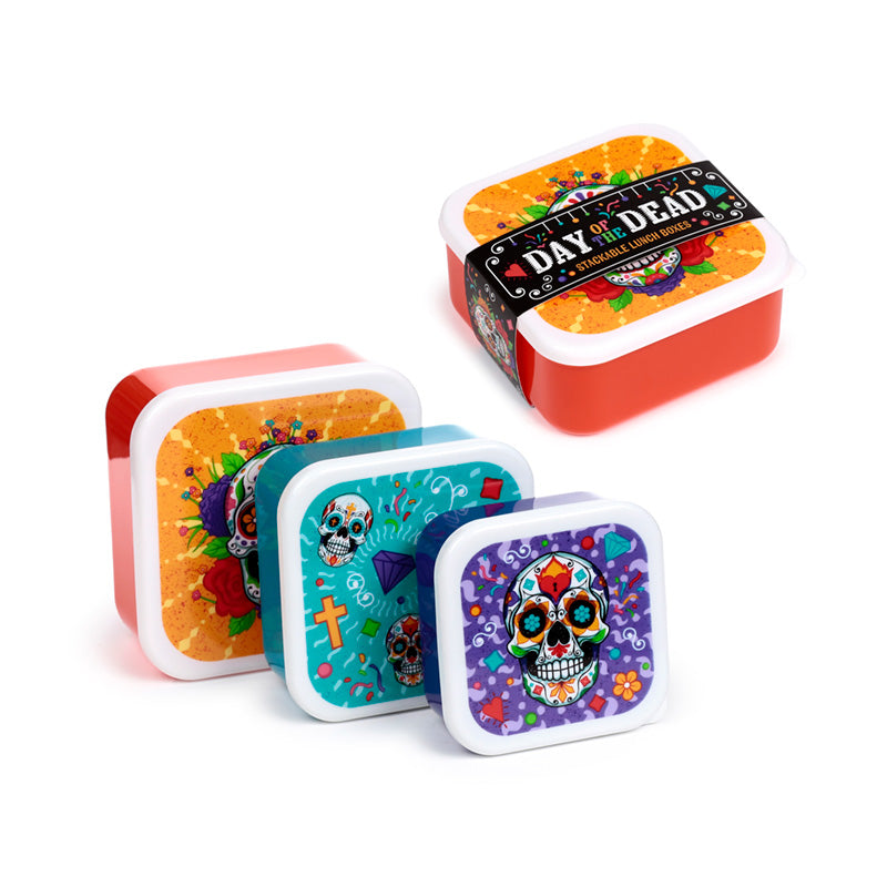 Day of the Dead Lunch Box Set showcasing festive design