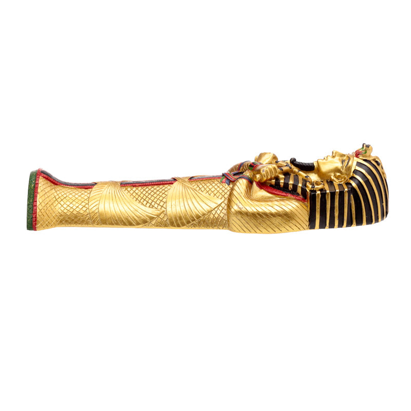 Collectible Gold Egyptian Sarcophagus Trinket Box