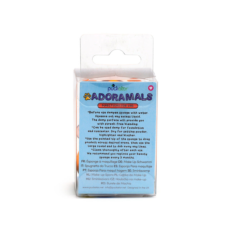 Adoramals Alfie the Tiger Beauty Blender Sponge giftable collectible