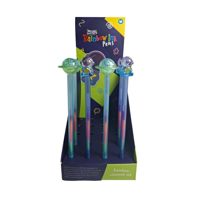 Rainbow Ink Pen - Space Cadet with vibrant colours