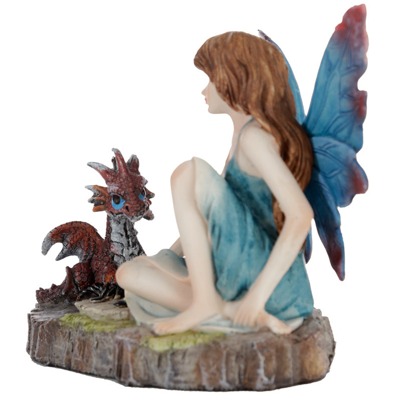 Collectable Woodland Spirit Dragon Games Fairy - Displayed on Shelf