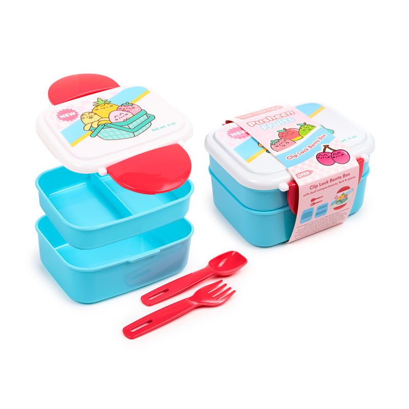 Pusheen Bento Clip Lock Lunch Box for Gifts