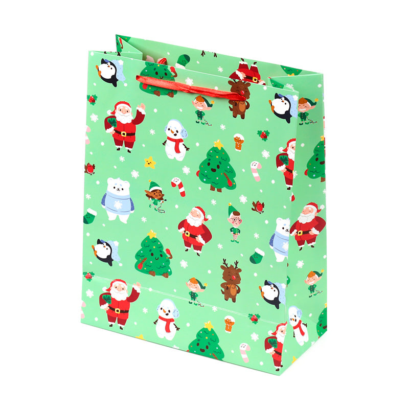 Decorative Christmas gift bag for wrapping presents