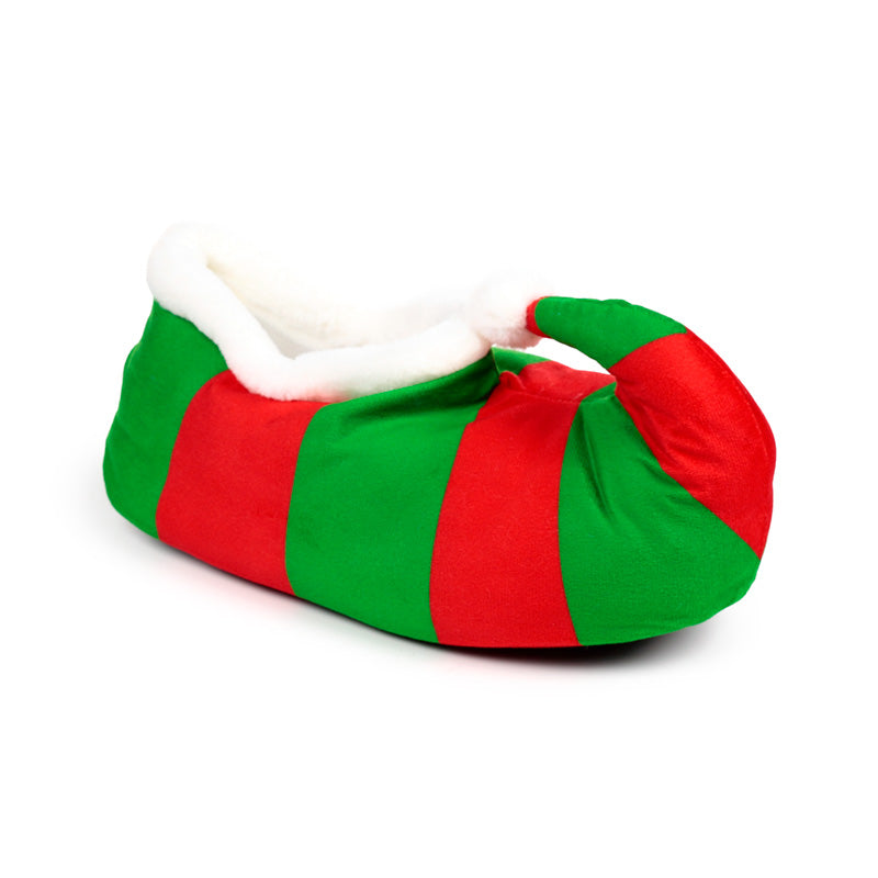 Jingle Bunch Christmas Elf Plush Slippers - perfect for holiday lounging