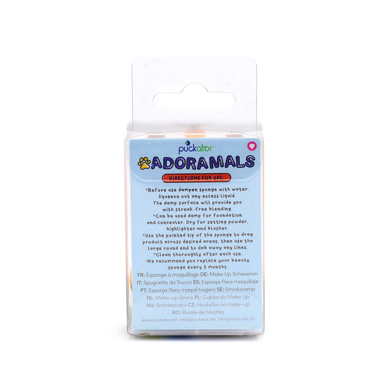 Duke the Capybara Beauty Blender Sponge with decorative display