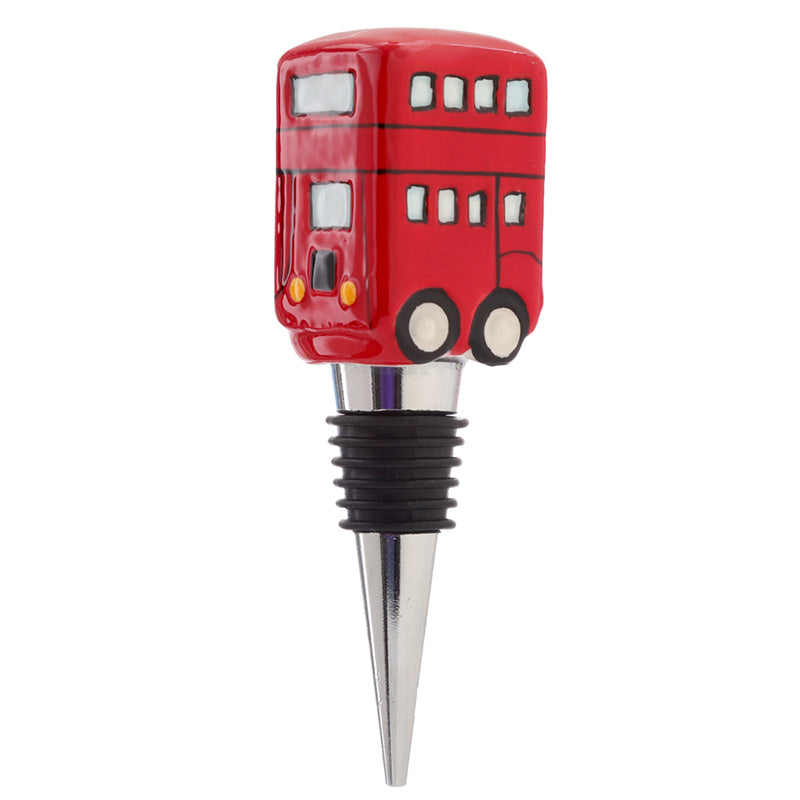 Routemaster Bus bottle stopper in kitchen setting