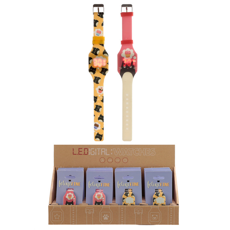 Feline Fine Cat watch as a giftable collectible