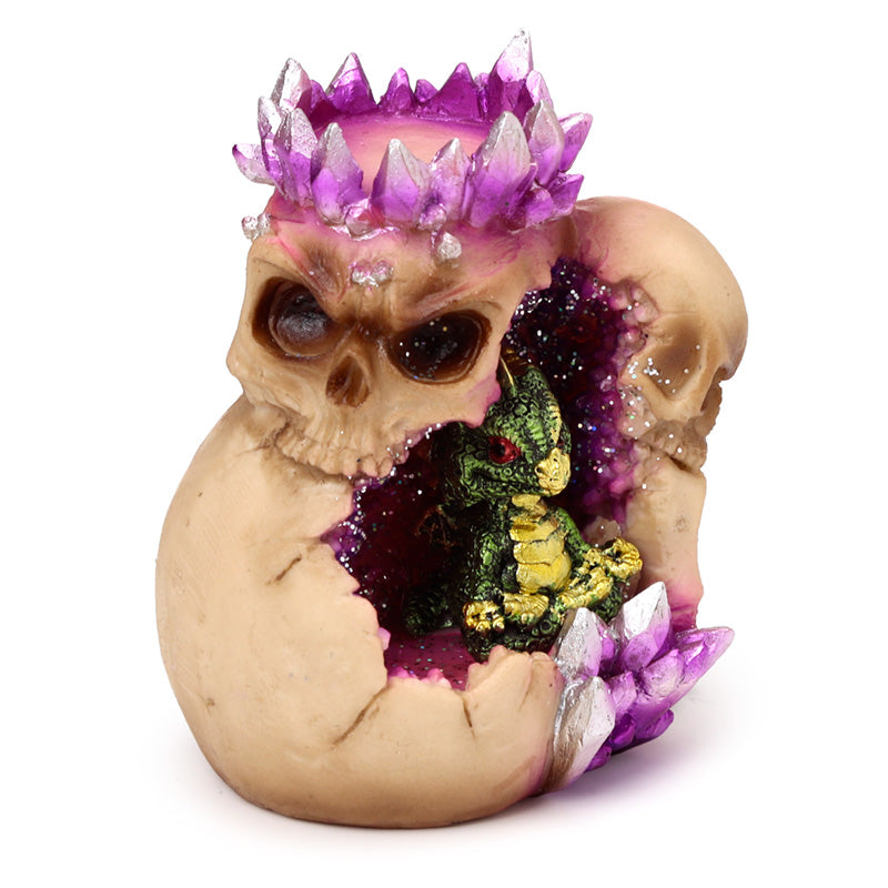 Baby Dragon Tea Light Holder with warm glow