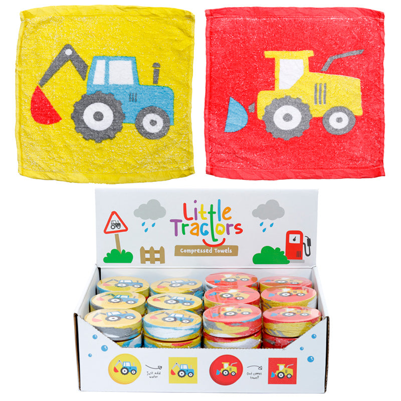 Little Tractors Travel Towel, ideal for beach days