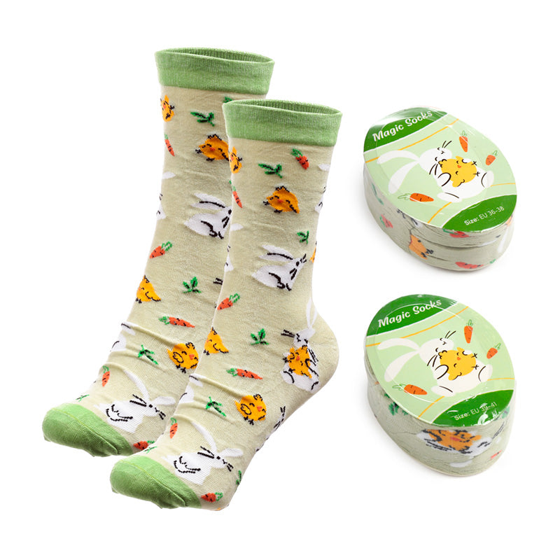 Decorative Springtime Socks in assorted designs