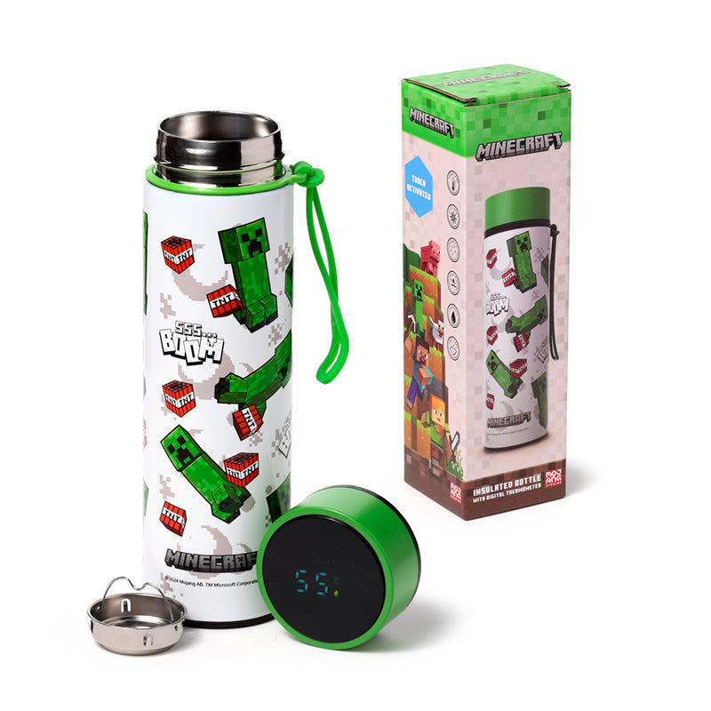 Eco-friendly Minecraft insulated drinks bottle